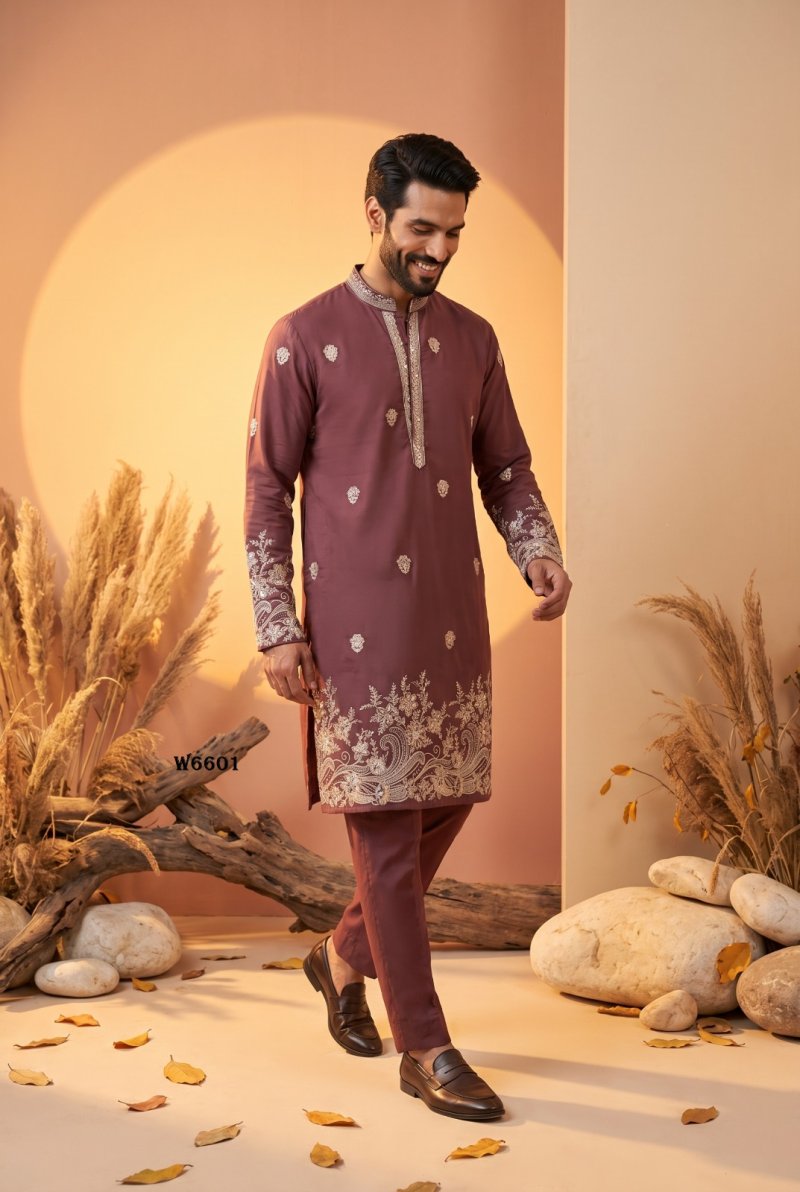 Outluk Wedding Vol 66 Lachaka Mens Kurta Pajama